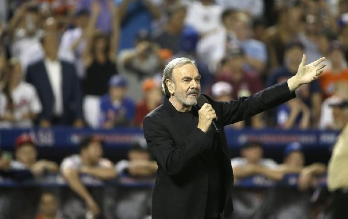 Sweet Caroline': Did Fox sweeten Neil Diamond's All-Star song